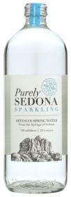 PURELY SEDONA: Sparkling Artesian Spring Water, 25.4 oz