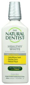 NATURAL DENTIST: Mouthrinse Pre Brush White, 16.9 oz