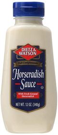 DIETZ AND WATSON: Horseradish Sauce, 12 oz