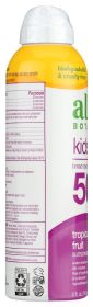 ALBA BOTANICA: Kids Spray Sunscreen Spf 50, 6 oz