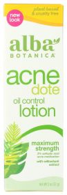 ALBA BOTANICA: Acnedote Oil Control Lotion Oil-Free, 2 oz