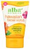 ALBA BOTANICA: Hawaiian Pineapple Enzyme Facial Scrub, 4 oz