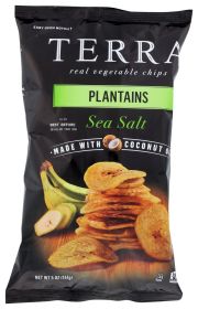 TERRA CHIPS: Chip Plantain Sea Salt, 5 oz