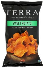 TERRA CHIPS: Plain Sweet Potato Chips, 6 oz