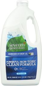 SEVENTH GENERATION: Natural Dishwasher Detergent Gel Free & Clear, 42 oz