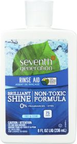 SEVENTH GENERATION: Rinse Aid Free and Clear, 8 oz