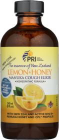 PRI: Cough Elixir Lemon Manuka Honey, 8 oz