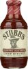 STUBB'S: All-Natural Bar-B-Q Sauce Hickory Bourbon, 18 oz