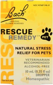 BACH: Flower Remedies Pet Rescue Remedy, 0.35 oz