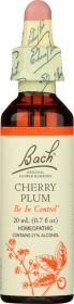 BACH ORIGINAL FLOWER REMEDIES: Cherry Plum, 0.7 oz