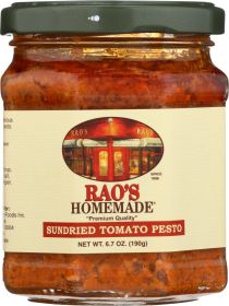 RAOS: Sun Dried Tomato Pesto, 6.7 oz