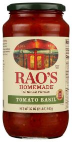 RAOS: Tomato Basil Sauce, 32 oz