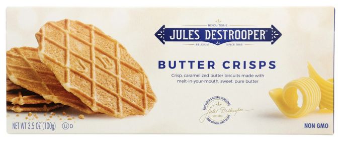 JULES DESTROOPER: Cookie Butter Crisp, 3.53 oz