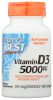 DOCTORS BEST: Vitamin D3, 180 SG