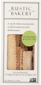 RUSTIC BAKERY: Flatbread with Rosemary and Olive Oil, 6 oz