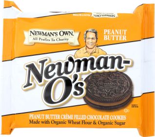 NEWMANS OWN ORGANIC: Cookie O Peanut Butter, 13 oz