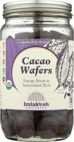 IMLAKESH ORGANICS: Cacao Wafers Raw Organic, 16 oz