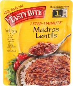 TASTY BITE: Madras Lentils, 10 oz