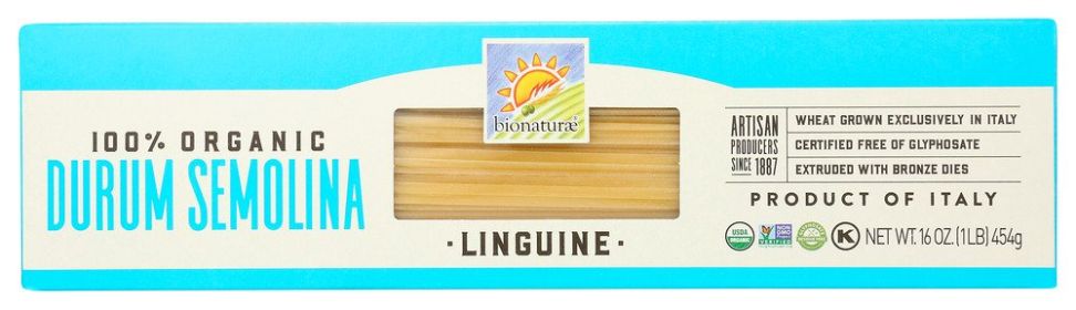 BIONATURAE: Organic Linguine Pasta, 16 oz