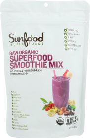 SUNFOOD SUPERFOODS: Organic Superfood Smoothie Mix, 8 oz