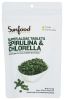 SUNFOOD SUPERFOODS: Spirulina Chlorella Tb, 4 oz