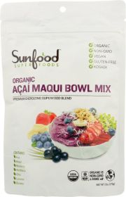 SUNFOOD SUPERFOODS: Bowl Acai Maqui Mix Org, 6 oz