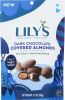 LILYS SWEETS: Dark Chocolate Covered Almonds, 3.5 oz