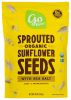 GO RAW: Sprouted Sunflower Seeds Sea Salt, 10 oz