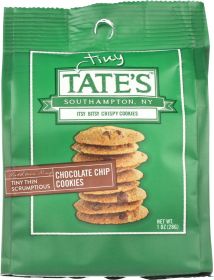 TATES: Tiny Chocolate Chip Cookies, 1 oz