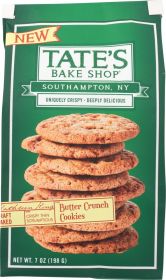 TATES: Butter Crunch Cookies, 7 oz