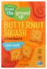 FROM THE GROUND UP: Butternut Squash Sea Salt Crackers, 4 oz