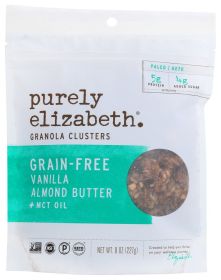 PURELY ELIZABETH: Granola Van Almnd Btr Mct, 8 oz