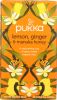 PUKKA HERBS: Lemon Ginger & Manuka Honey Herbal Tea, 20 bg