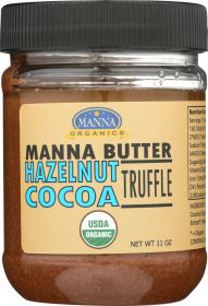 MANNA ORGANICS: Hazelnut Cocoa Truffle, 11 oz