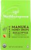 WEDDERSPOON: Organic Manuka Honey Drops Eucalyptus, 4 oz