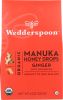 WEDDERSPOON: Organic Manuka Honey Drops Ginger, 4 oz