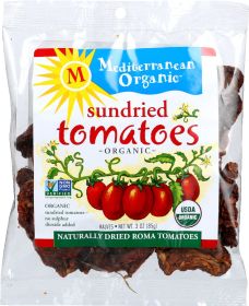 MEDITERRANEAN ORGANICS: Tomato Sundried Bag Organic, 3 oz