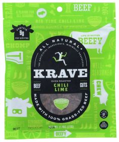 KRAVE: Beef Jerky Chili Lime, 2.7 Oz