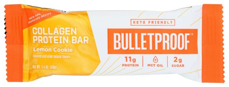 BULLETPROOF: Lemon Cookie Protein Bar, 1.58 oz