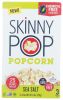 SKINNY POP: Popcorn Sea Salt Microwave, 8.4 oz