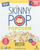 SKINNY POP: Butter Microwave Popcorn, 16.8 oz