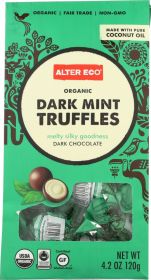 ALTER ECO: Chocolate Truffle Dark Mint Organic, 4.2 oz