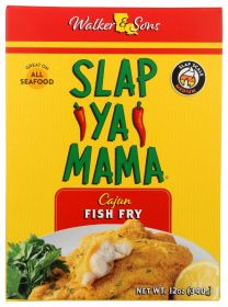 SLAP YA MAMA: Seasoning Fish Fry Cajun, 12 oz