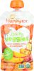 HAPPY TOT: Veggies Carrot Banana Mango Sweet Potato Organic, 4.22 oz