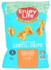 ENJOY LIFE: Cheddar Lentil Chips, 4 oz