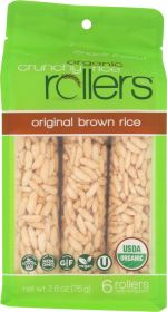 BAMBOO LANE: Organic Crunchy Rice Rollers Brown Rice, 2.6 oz