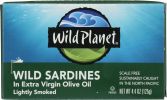 WILD PLANET: Wild Sardines In Extra Virgin Olive Oil, 4.4 oz