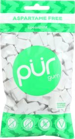 PUR: Spearmint Chewing Gum, 2.72 oz