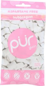 PURE MINTS GUM: Gum Bubblegum Bag, 77 gm