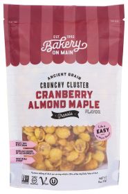 BAKERY ON MAIN: Gluten Free Granola Cranberry Almond Maple, 11 oz